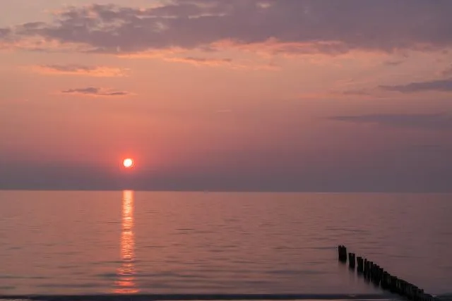 Sunset on the Curonian Spit