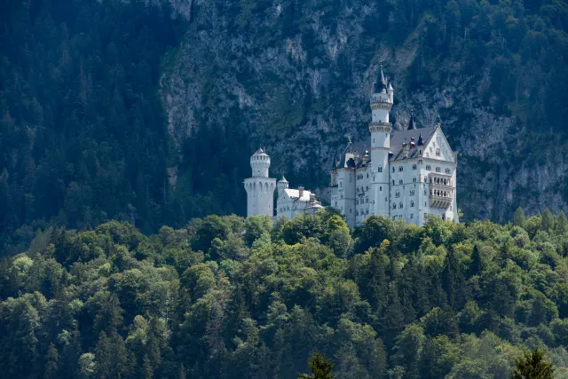 Schloss Neuschwanstein in Bayern