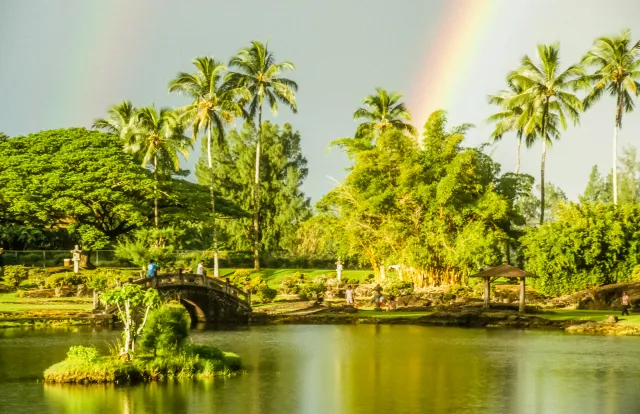 Hilo in the evening