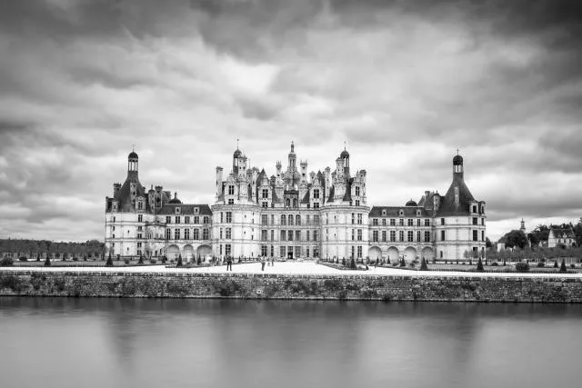 Schloss Chambord in Infrarot