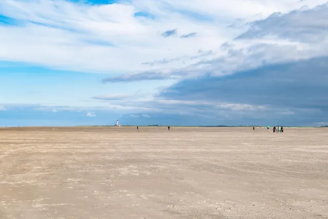 The beach at St. Peter-Ording