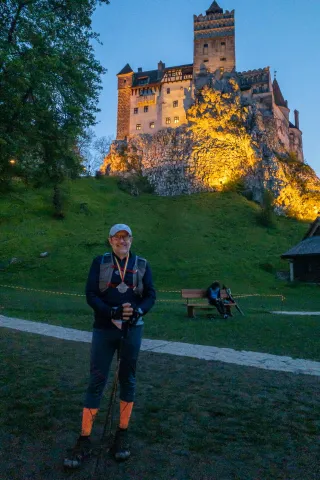 Arrival at Bran Castle