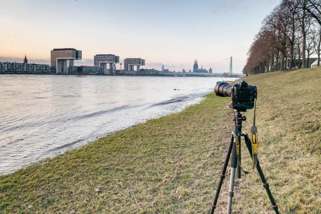 Photo setup on the Rhine