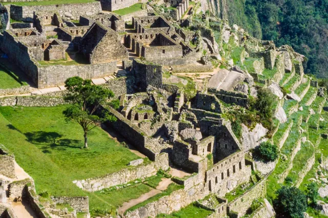 Machu Picchu - die heutige Ruinenstadt der Inkas 