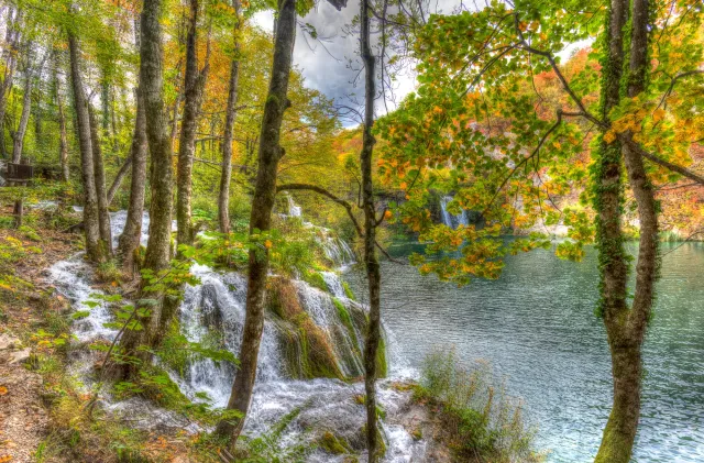 The Plitvice Lakes