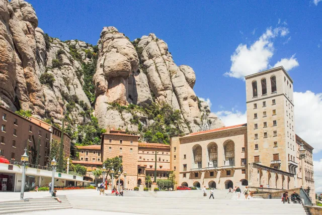 Im Benediktinerkloster Santa Maria de Montserrat