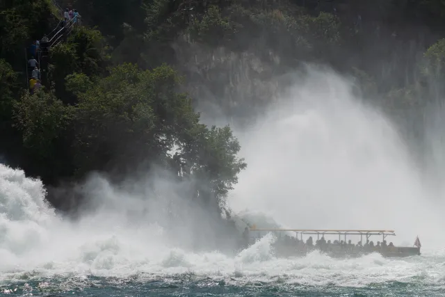 Der Rheinfall bei Schaffhausen