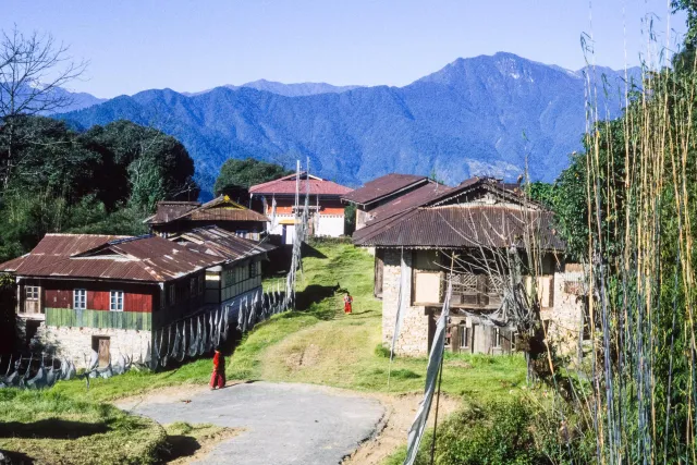 Pemayangtse Monastery near Pelling in Sikkim