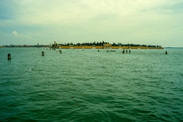 Insel in der Lagune von Venedig