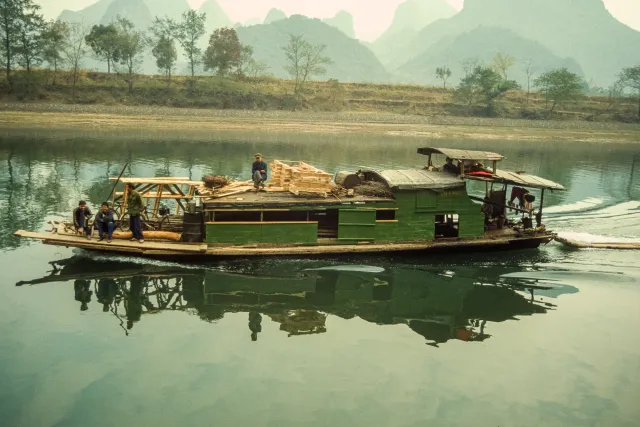 Boat at Guilin