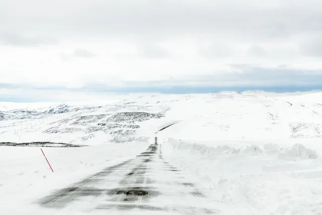 Rückfahrt vom Nordkap zum Basecamp in Skarsvåg