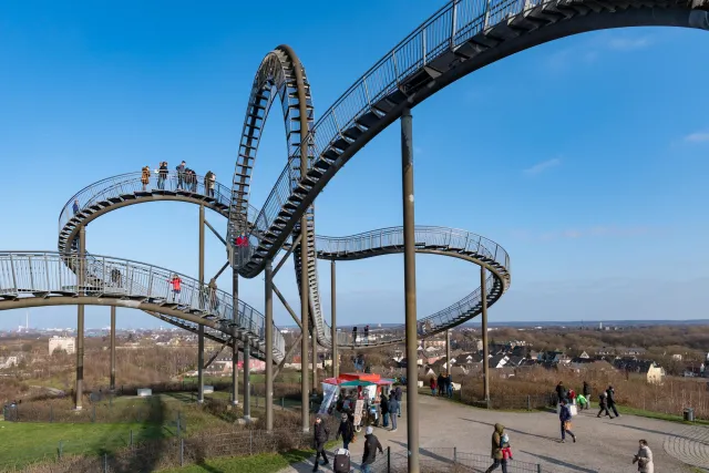 Tiger and Turtle bei Tag auf der Heinrich-Hildebrand-Höhe in Duisburg