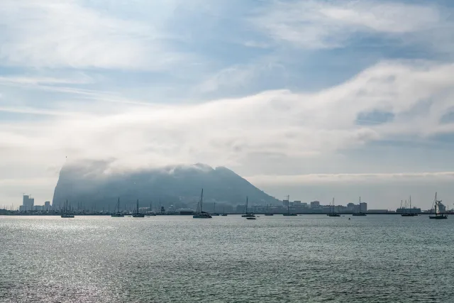 Gibraltar from afar