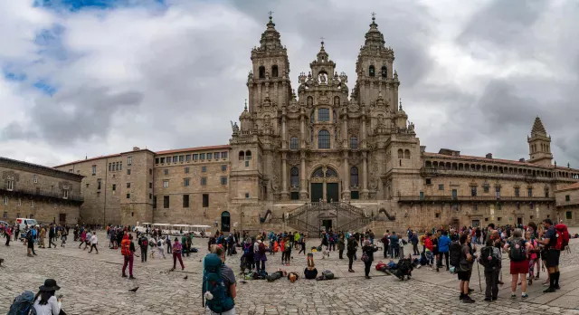 Die Kathedrale von Santiago de Compostela