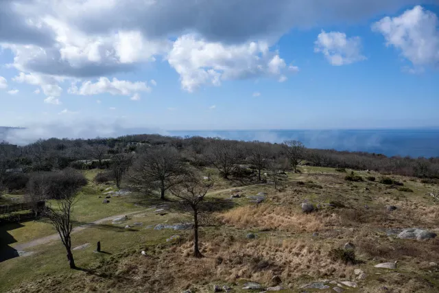 The view from the lighthouse