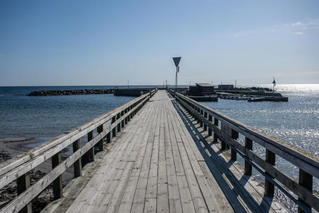 Ankunft nach 15 km in Snogebæk