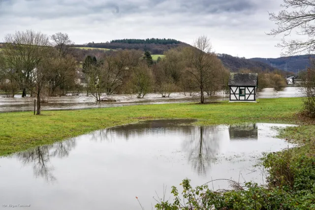 Hochwasser der Sieg