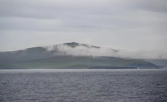 Radom auf den Shetlands